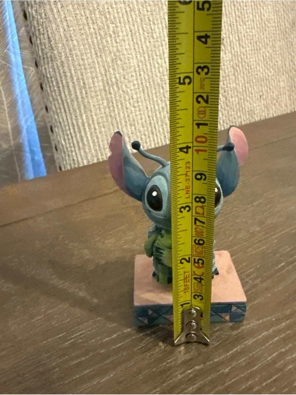 JIM SHORE‎ DISNEY Figurine LILO AND STITCH Frog Friend Blue Alien Statue